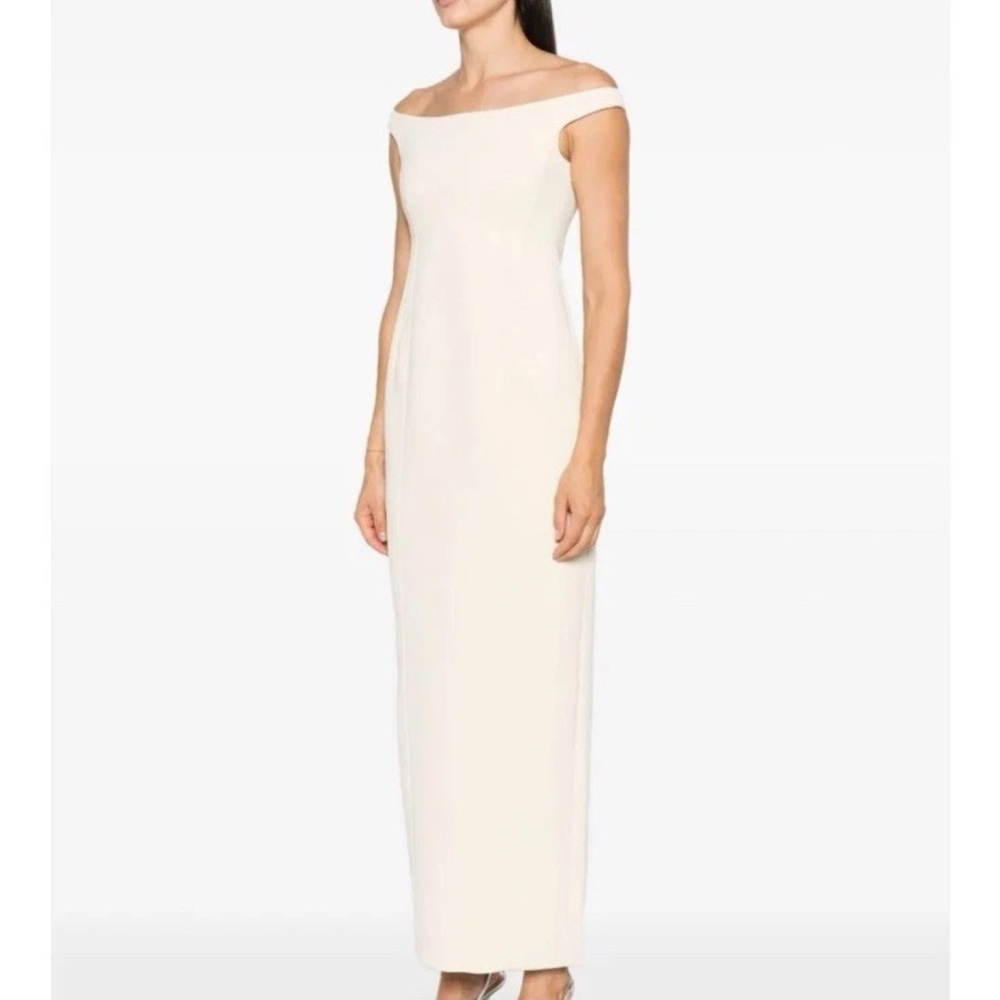 Toteme Strapless Cream Dress